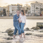 Fotógrafo de embarazo Barcelona :: Ciutadella y Barceloneta